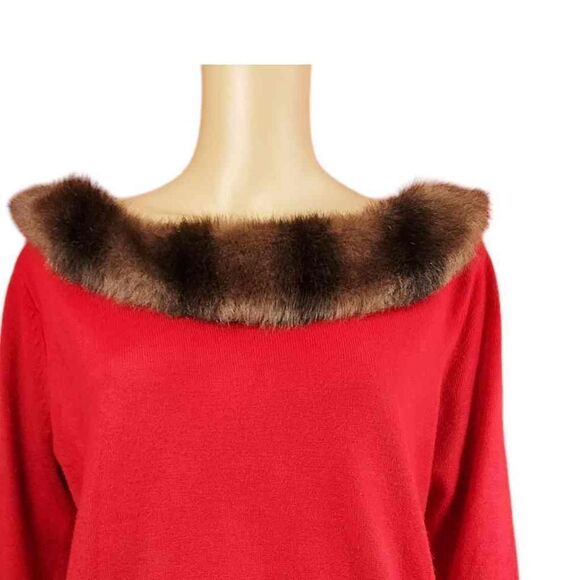 Designer Originals red sweater for trim - Picture 4 of 5